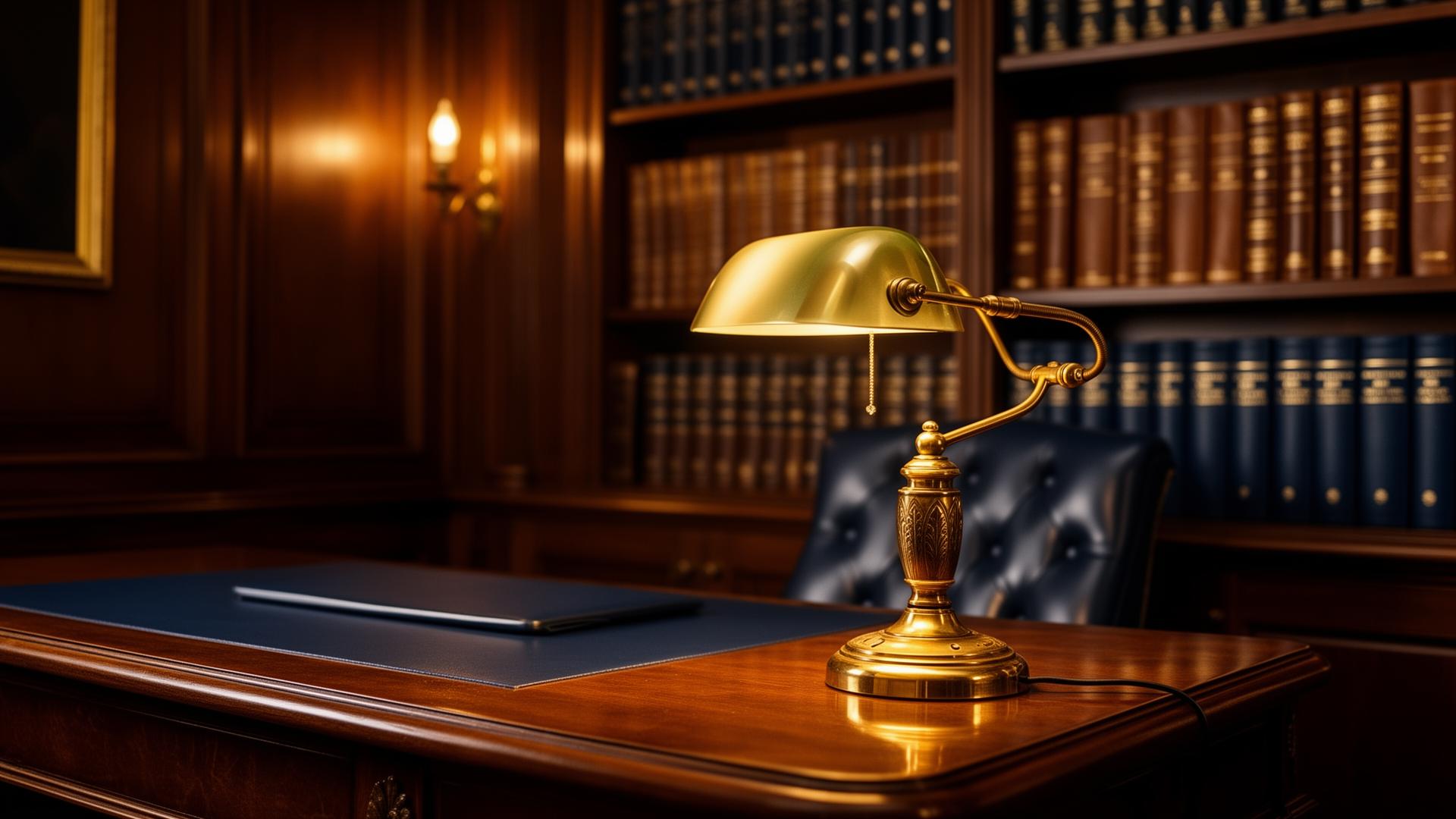 ספריית משרד עורכי דין קלאסית